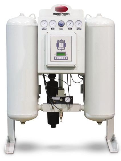 In regeneration mode, a side stream of dried process air with an affinity for moisture, leverages the heat of adsorption to dry the off-line desiccant chamber.