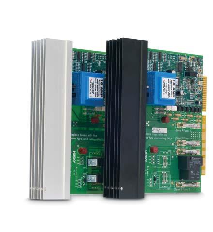 Intelligent Control Cards All Altanium Intelligent Control Cards (ICC2) come standard with two zones per card at 16 amps per zone and are fully interchangeable across all mainframe designs.