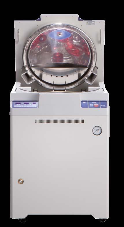 operating pressure bar 2,5 Power supply V AC 400 V - 50/60 Hz - 3 phase Automatic start variable, 1 minute to 7 days Sterilization time t variable, 1 to 300 minutes Lock automatic