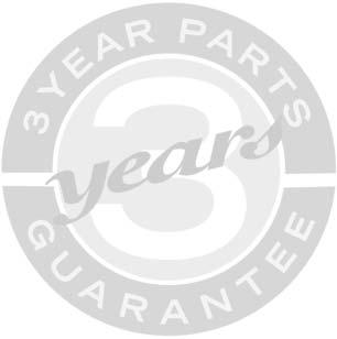 SEBO Vacuum Cleaner Warranty Three Years Non-Wear Parts - One Year Labor 1.
