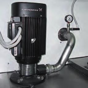 regular cleaning; Heaters and sensors are fixed above the liquid level for easy maintenance; Vertical no-stuffing GRUNDFOS pumps of