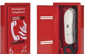 EMERGENCY VOICE COMMUNICATION SYSTEMS (EVCS) Type A Outstation The Type A Outstation is compatible with all EVCS systems for use as a standard Fire Telephone or Disabled Refuge call point.