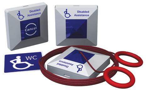 EMERGENCY VOICE COMMUNICATION SYSTEMS (EVCS) Emergency Assist Alarm Range The Emergency Assist Alarm Kit has been specifically designed to integrate disabled call functions into the EVCS network or