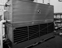 Durable, Wide-Spaced Air Inlet Louvers The air inlet louvers on the CXV Evaporative Condenser are constructed of low maintenance, corrosion resistant FRP.
