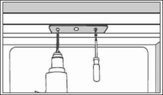 c) Use a screwdriver to adjust the gap on the lower section of the adjusting bolts. The gap should be set to approximately 9 mm (as shown in the above drawing).