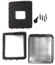 Rectangular Clear Plastic Guard The G Series Guards protect thermostats and humidistats from damage, vandalism, tampering, and unauthorized adjustment.