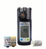 This 1- to 5- gas detector reliably measures combustible gases and vapors as well as O 2 and harmful concentrations of toxic gases, organic vapors, Odorant and Amine.