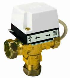 The three-port mid-position valve DOMESTIC CENTRAL HEATING SYSTEM INSTALLATION UNIT 304 Fully pumped systems with three-port mid-position valve (known as the Y Plan) or a three-port diverter valve