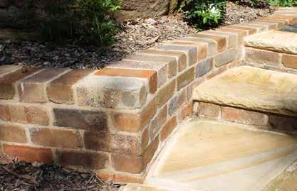 The warm tones of Recycled Bricks are a popular choice.