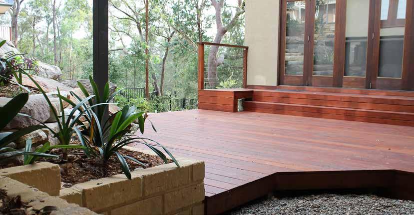 This Merbau Timber Deck provides yet