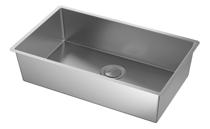 28 FITS 36 CABINET NORRSJÖN inset sink 1 bowl. Can be undermounted.