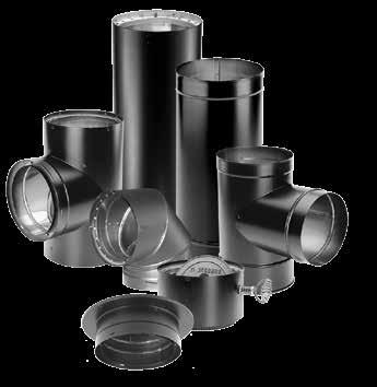 Single- and Double-Wall Stovepipe Systems DVL double-wall or Duralack single-wall stovepipe completes the venting system when used with one of DuraVent s chimney products, such as DuraTech, DuraTech