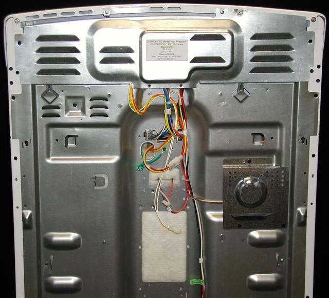 Control Panel Removal The control panel contains the ERC &