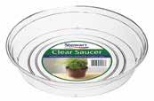 Clear Saucer for Clear Pots Code Description Size (Dia xh) Quantity