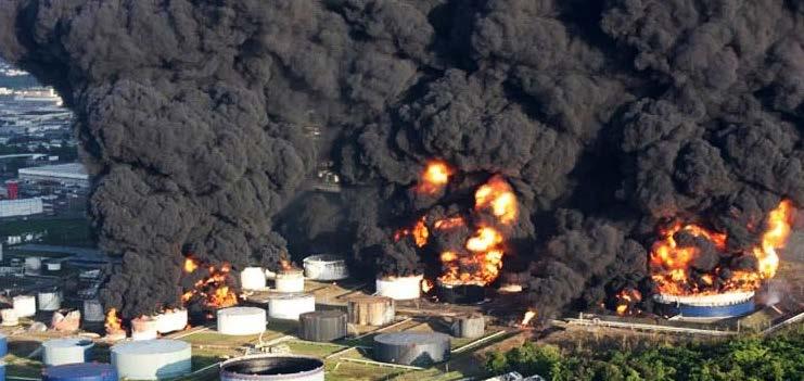 Facts Around Industrial F&G 4 In 2015, the total value of the 3 largest losses in the hydrocarbon industry caused by fire / explosion exceeds $1 Billion - Marsh Report; 23rd Edition Safety incidents
