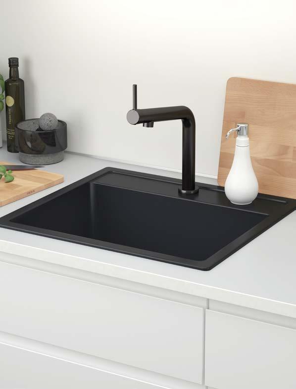 21 SINKS CERAMIC These are durable, hygenic and resistant to heat, with a smooth, non-porous surface that prevents dirt