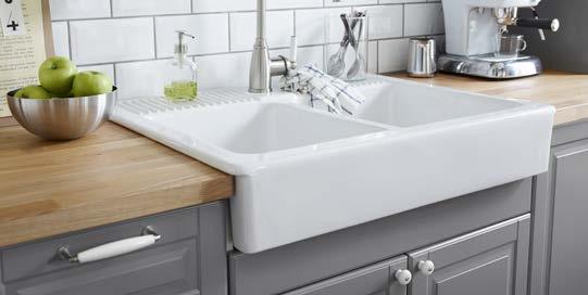 That's why our sinks come with a 25-year warranty. All sinks come with a free 25-year warranty (except FYNDIG).