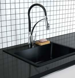 To help you choose, we've put together combinations of faucets and sinks that work well with each other and with our