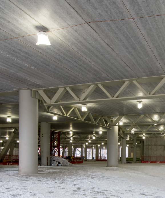 MBerg 48 V site lighting A safety-voltage LED light for construction sites, providing an even and shadowless light.