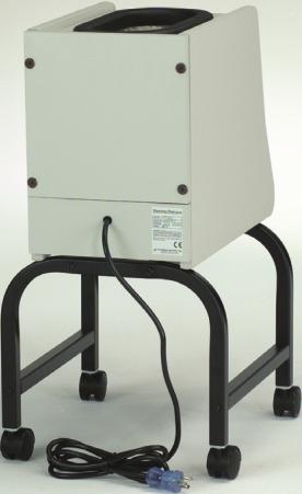 py TT-101 ON OPTIONAL STAND (TT-900) Treatment Ports Complete with Removable Velcro Top Inlet Port with