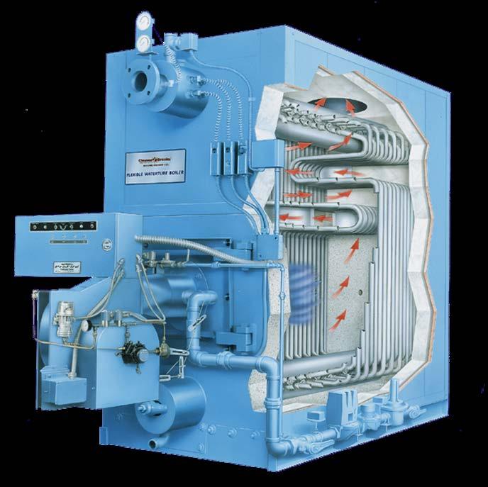 The Watertube Boiler Size Range: 35 500 HP Design Pressure -