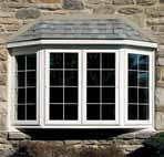 The bow window, consisting of casement windows, is the ideal way to bring in maximum sunlight and gentle breezes, while creating a more spacious view of the world around you.