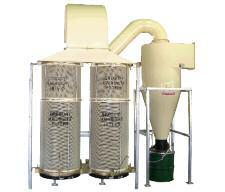 sealing of wood dust particles for safe disposal Cyclone dust collectors are the safest dust collection design as there are no internal filter bags which can become a fire hazard DRAWING OF A TYPICAL