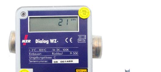 KNX Smart Metering Heat, Water, Gas, AC etc. KNX-WMZ-WZ-CD Wärmemengenzähler Dialog WZ-CD /Heat Meter Dialog WZ-CD Product Gr.