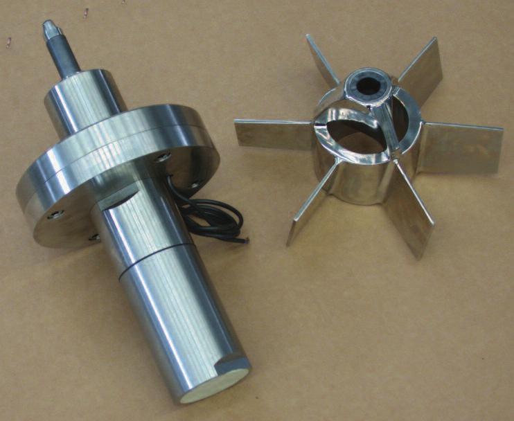 tachometers, and power monitors Available in most alloys, glass lining and coatings Several bearing designs to suit most conditions Stainless steel lubricated and shielded Hybrid ceramic/ stainless