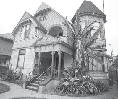 The Queen Anne Revival style features can be found mixed with Italianate, Stick, Colonial Revival and Victorian.