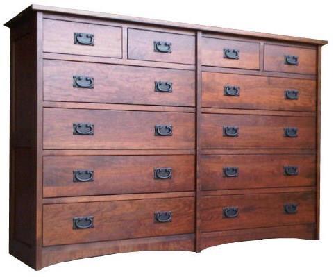 MISSION COLLECTION 925-34 TWELVE DRAWER MULE CHEST 19