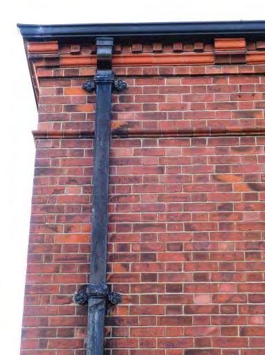 Exempted Works Replacement of defective rainwater goods that are of cast-iron and match the original profile and design.