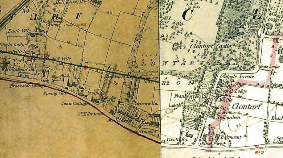 Map 6: 1869 OS Map 1869 OS map extract showing the area around Haddon Road and Victoria Road, prior to their development.