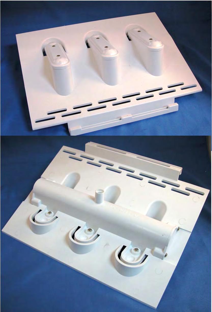 Maintenance Spray jet caps are removable clean separately if