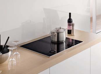 Built-In Cooktops Built-in cooktops, either electric or induction, are a sleek design solution for any
