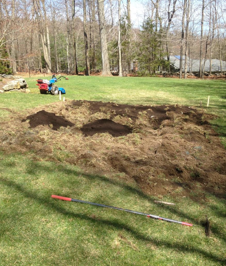 Breaking Ground Gather your amendments Access to machinery Sod removal vs.