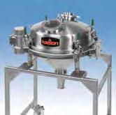 Multi-plane inertial vibration maximizes throughput and gentle product handling. Offered in diameters from 18 to 100 in.
