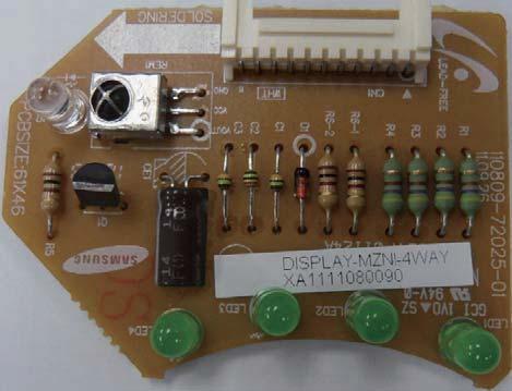 Panel PCB 1 CN01-DISPLAY #6 : Remocon signal