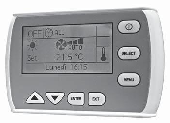 Controls and units MB version /-ECM Serie These units can be controlled with RT03 infrared control and with T-MB or PSM-DI wall controls and they can be managed by a supervising control system T-MB