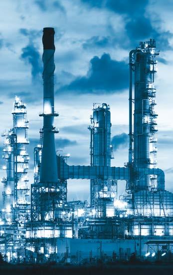 Chemicals The chemical industry and refineries are major users of steam. Some applications are: Thermal steam crackers require highly superheated steam at typically 40 bar(e) / 580 psi.