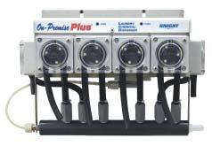 A unique product lockout feature helps control costs and product consumption. ON-PREMISE PLUS 1-6 PUMP DISPENSERS The On-Premise Plus provides unparalleled fl exibility and economy.