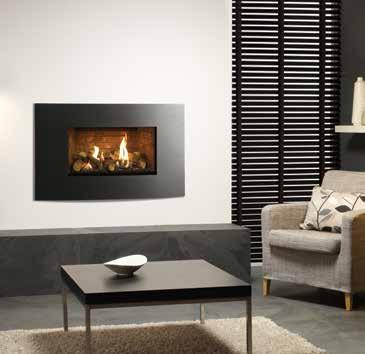 Fire Choices Efficiency Efficiency Class Heat Output Frame Dimensions w x h x d (mm) Finishes Graphite Ivory Linings Vermiculite Brick-effect Black Reeded EchoFlame Black Glass Fuel Bed Logs Command
