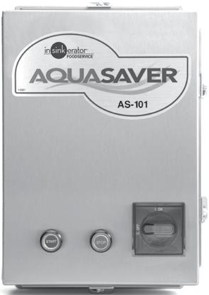 AquaSaver DISPOSER CONTROL CENTER Installation Manual Model AS-1K The Danger signal indicates an immediately hazardous situation which, if not avoided, will result in death or serious injury.