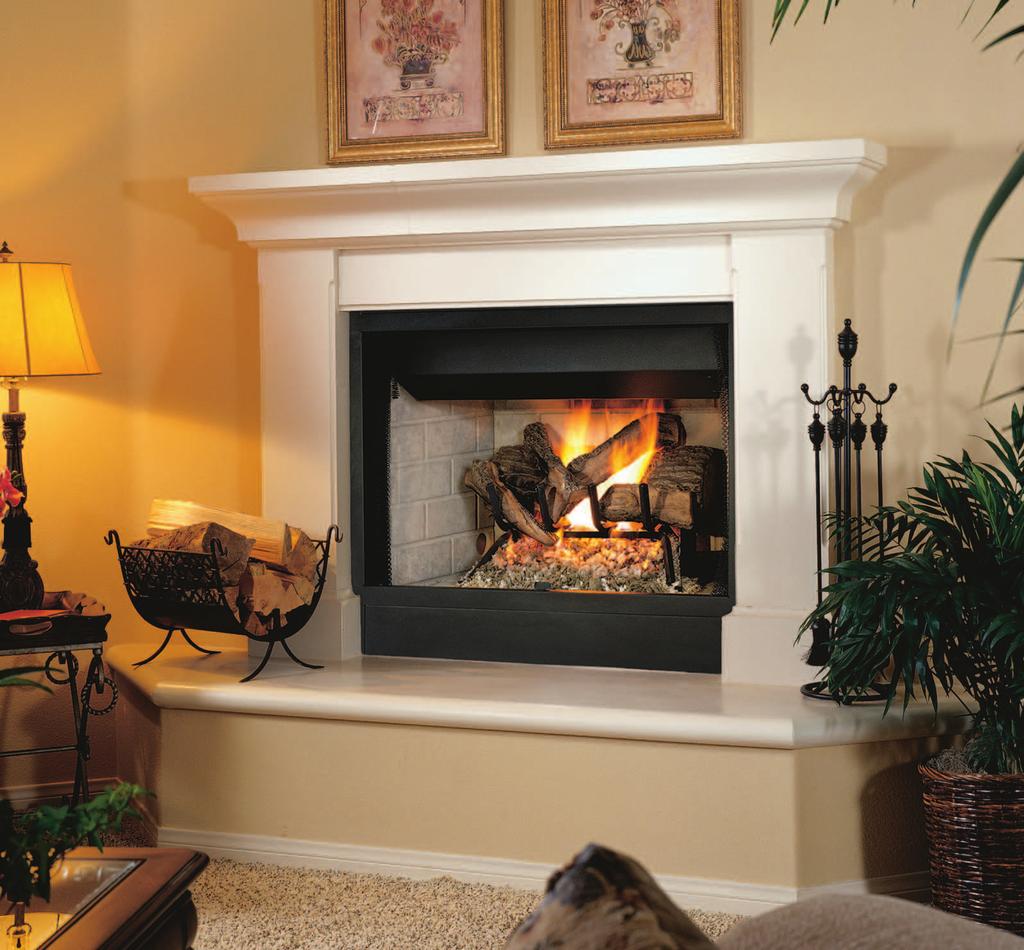 Available in 32 inch, the Performance offers your choice of Black interior or Stacked brick and comes standard with a 5 inch venting system.