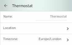 Thermostat settings Changing your batteries Display shows: 1. Batteries are low, consider replacement Press the menu icon to access the settings menu 2.