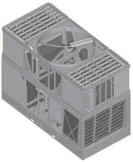 EVAPORATIVE CONDENSERS MODEL ECH/ECH-D Evaporative Condenser Hybrid/Plus Construction Details Cross Fill with Integral Drift Eliminators Polyvinyl chloride (PVC) Impervious to rot, decay and