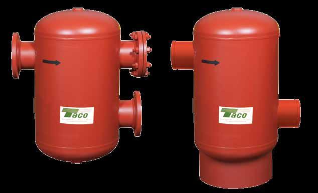 Air Elimination & Control In-Line Air Separators The AC models of air separators deliver all the quality