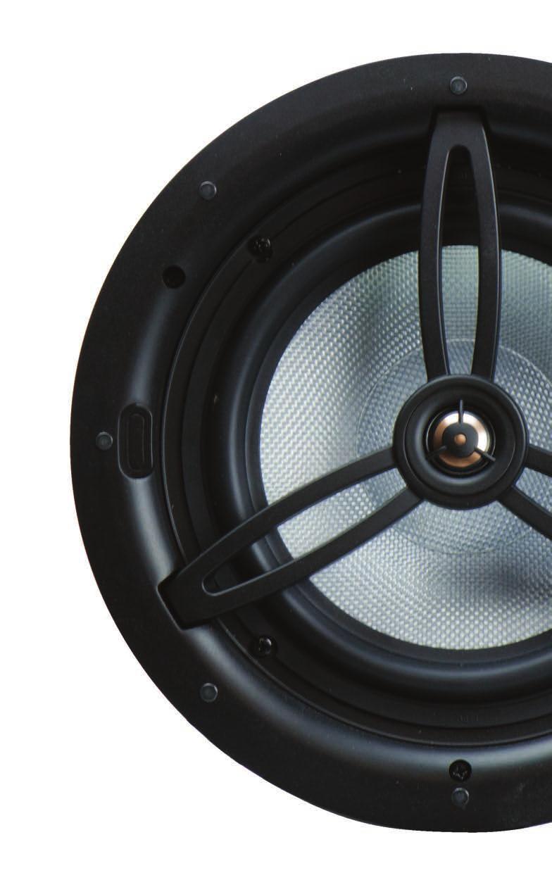 SERIESFOUR With remarkable clarity and dynamics, Series Four speakers offer enhanced sound quality delivered via aluminum tweeters and fiberglass woofers.