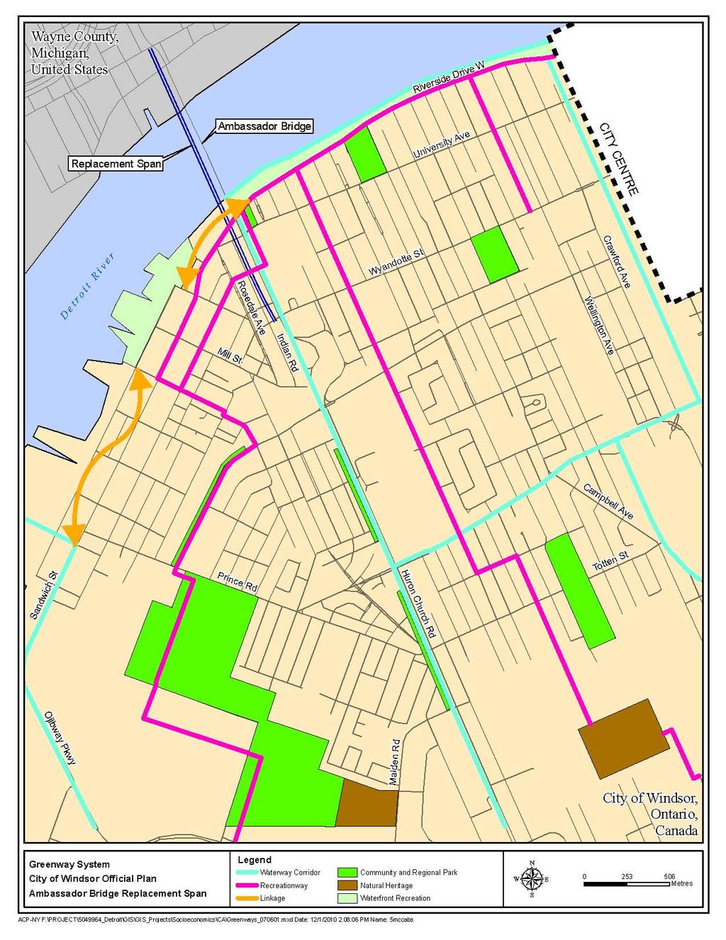 FIGURE 1: OFFICIAL PLAN GREENWAY SYSTEM