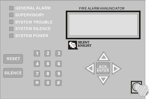 Control Panel Installation 4.6 RA-1000 Remote Annunciator Installation The optional Model RA-1000 is a remote annunciator that utilizes a fireman s key or access code to reset or silence.